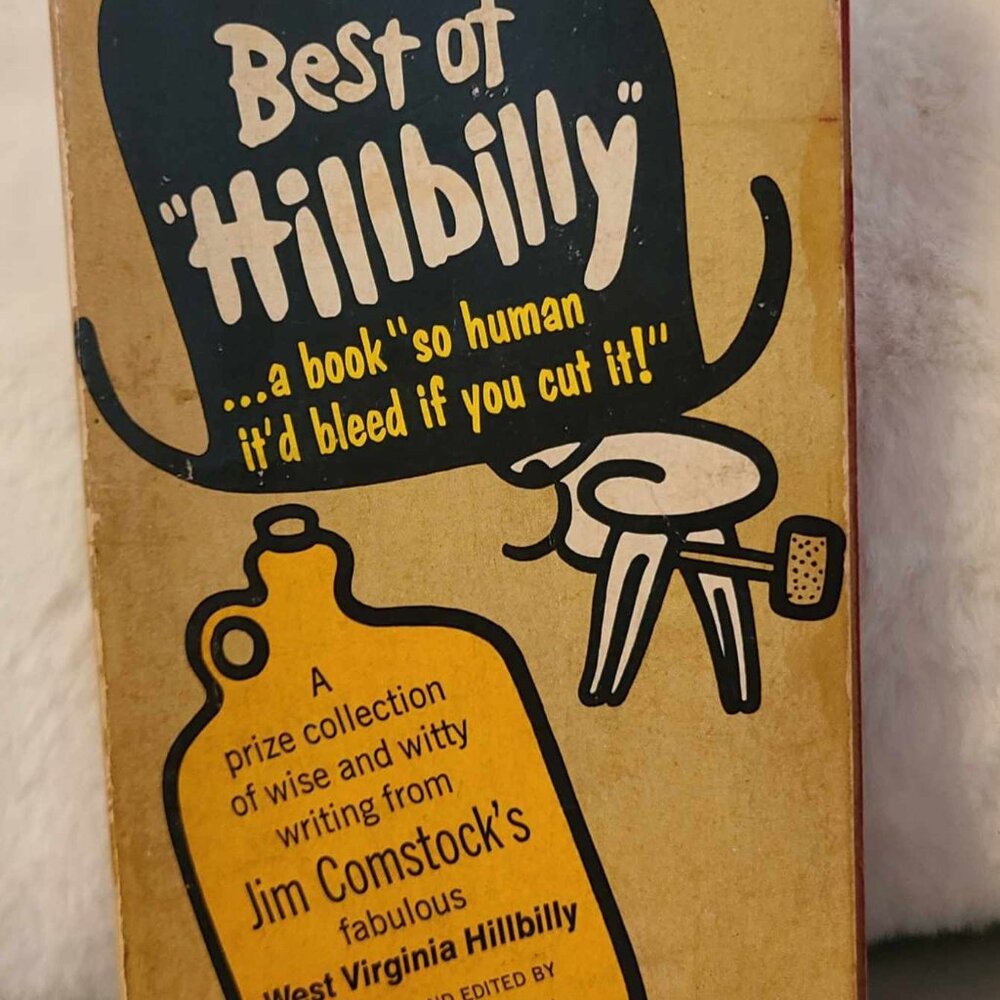 BEST OF "HILLBILLY" JIM COMSTOCK Vintage Humor Paperback 1969 Pocketbook Ed.